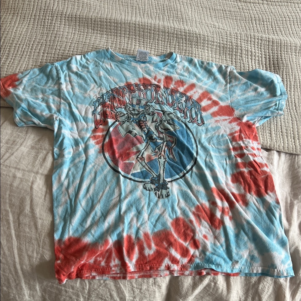 Junk Food Clothing Blue and White Tee